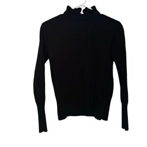 J. Crew Black Turtleneck Sweater